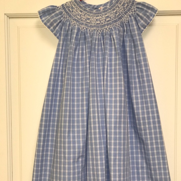 Orient Expressed Other - Orient Expressed size 4 blue & white smocked dress